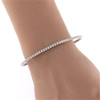 Bracciale Fanton Gioielli Donna TENNIS DIAMANTI in Oro bianco Diamante 1.00 Ct ANOR-165-52 - ANOR-165-52